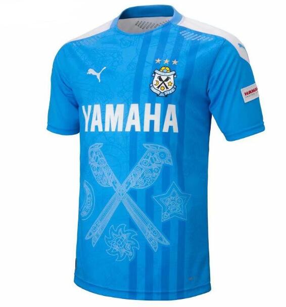 Júbilo Iwata Home Blue Soccer Jersey Shirt 2020/21